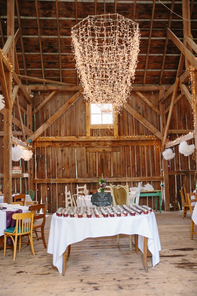 Beautiful rustic reception ideas photograph by Alisha Marie Eau Claire Wedding Photographer