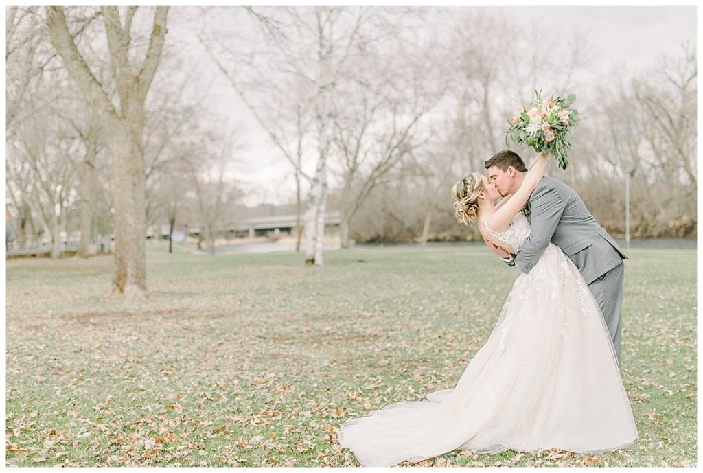 Taken by Wisconsin wedding photographer Alisha Marie Photography, specializes in Eau Claire wedding photographer, family photos Eau Claire wedding dress shop and image portrait in wisconsin and Stillwater minnesota rainy day wi wedding photographer